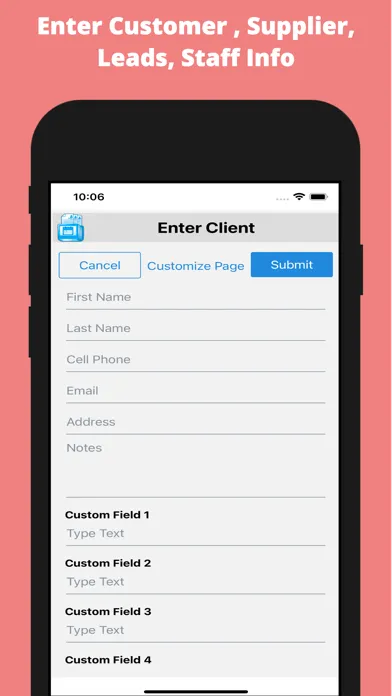 Screenshot di Cloud CRM - Client Records App