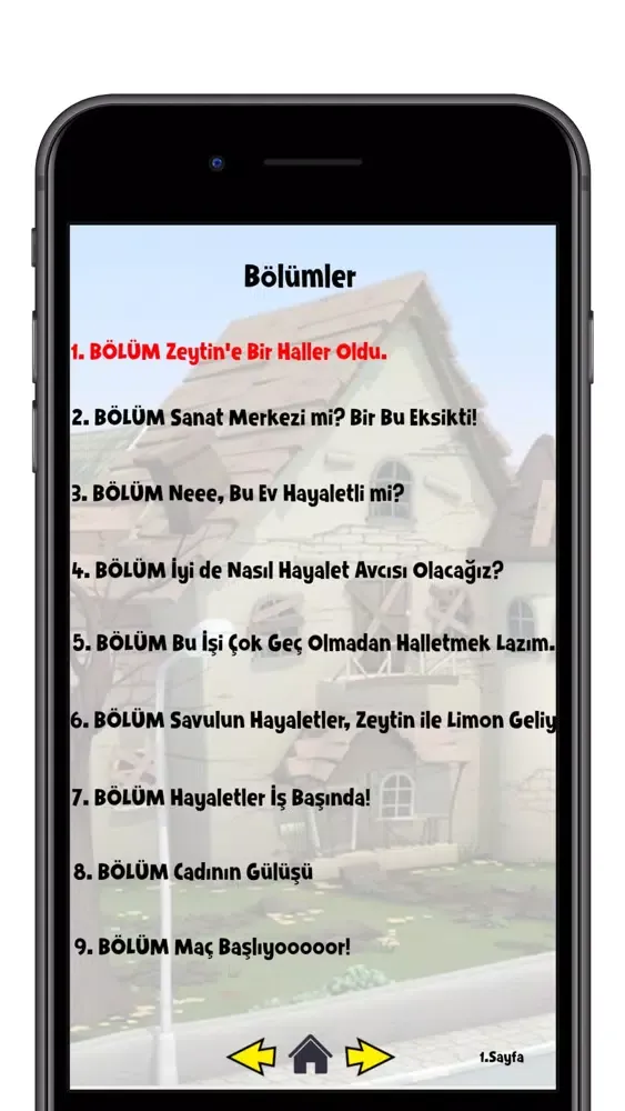 Скриншоты Hayaletli Ev-Limon ile Zeytin