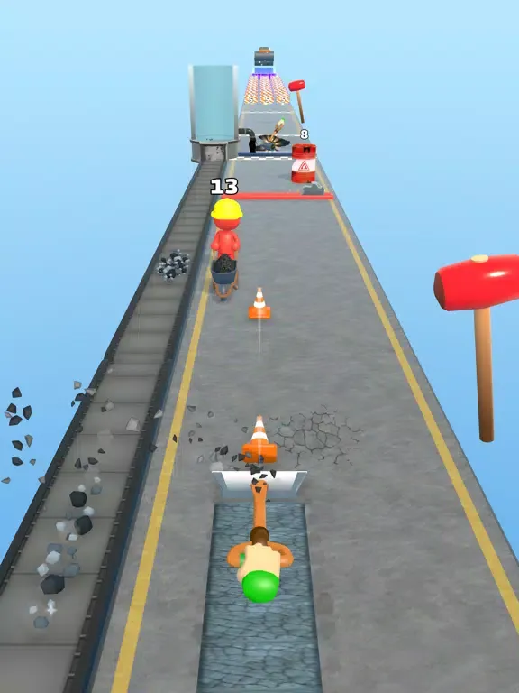ภาพหน้าจอของ Asphalt Runner iPad 