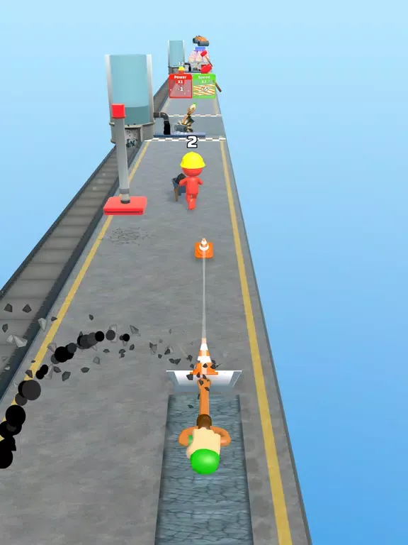 ภาพหน้าจอของ Asphalt Runner iPad 