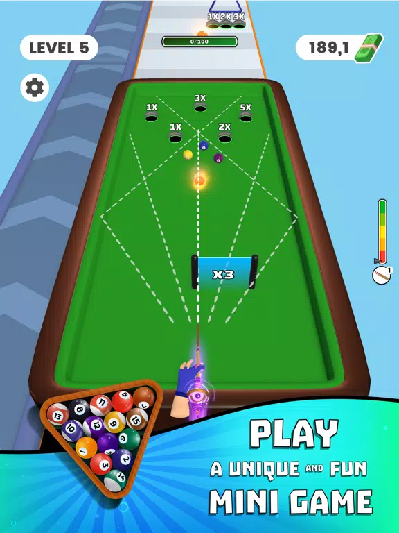 Billard Run iPad  سکرین شاٹس