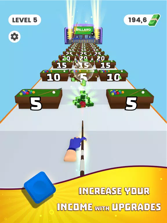Billard Run iPad  سکرین شاٹس