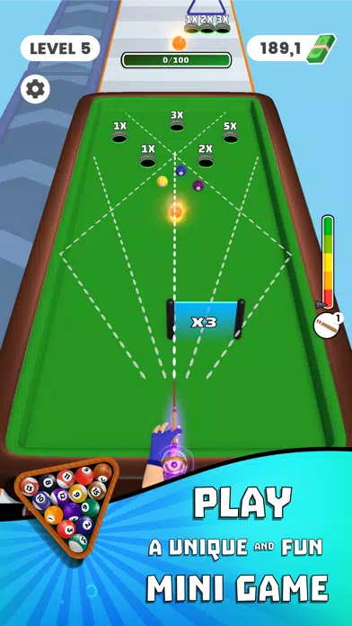Billard Run سکرین شاٹس