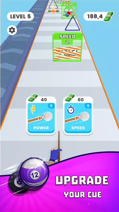 Billard Run سکرین شاٹس