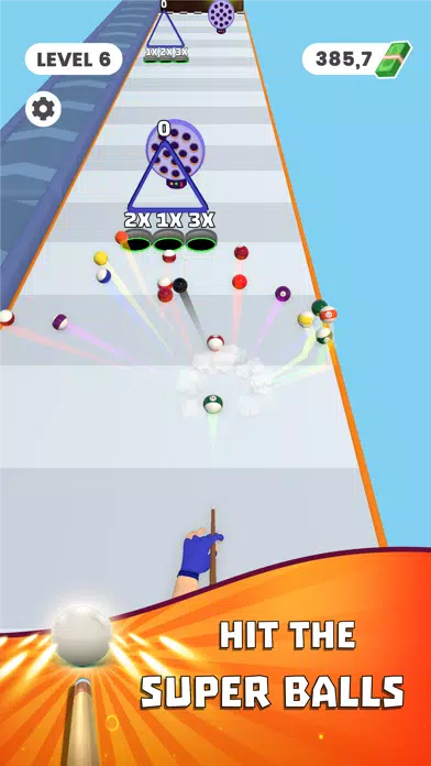 Billard Run سکرین شاٹس