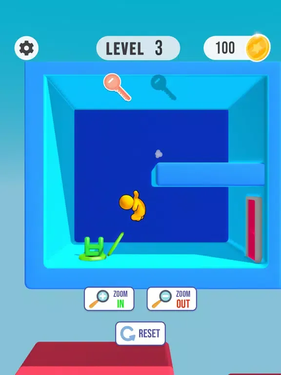 Escape Man 3D iPad  Screenshots