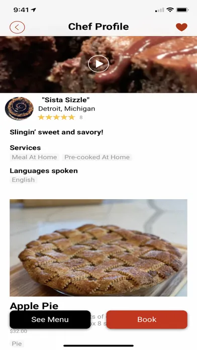 SizzleChefs: Book, Eat, Enjoy! سکرین شاٹس