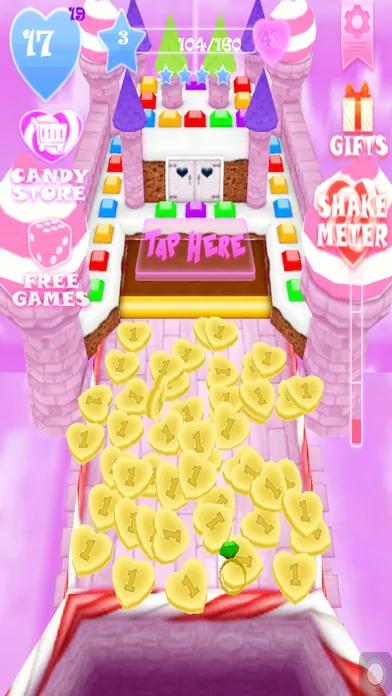 Candy Dozer Coin Splash - Sweet Gummy Cookie Free-Play Arcade Casino Sim Games Ekran Görüntüleri