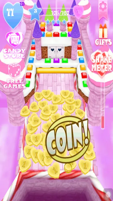 Candy Dozer Coin Splash - Sweet Gummy Cookie Free-Play Arcade Casino Sim Games Ekran Görüntüleri