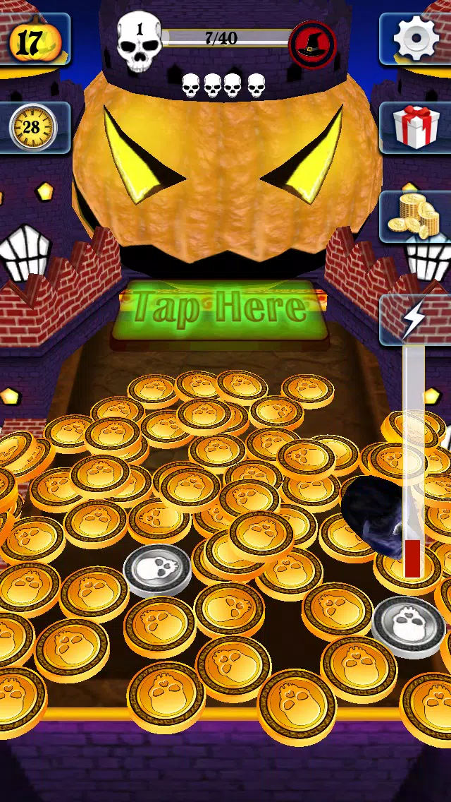 Ảnh chụp màn hình của Halloween Dozer - Haunted Coin Machine Game for Kids (Best Boys & Girls Game)
