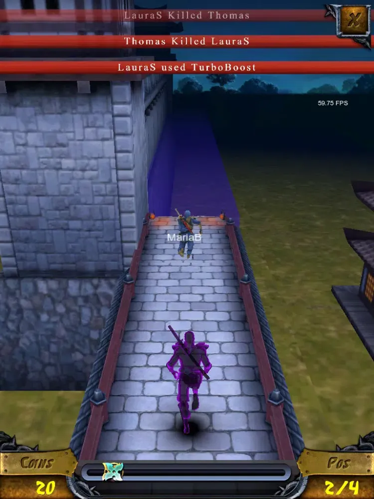 Ninja Run Multiplayer Race PRO - Mega Battle Runner for Kids (Real Online Rivals) iPad  Ekran Görüntüleri