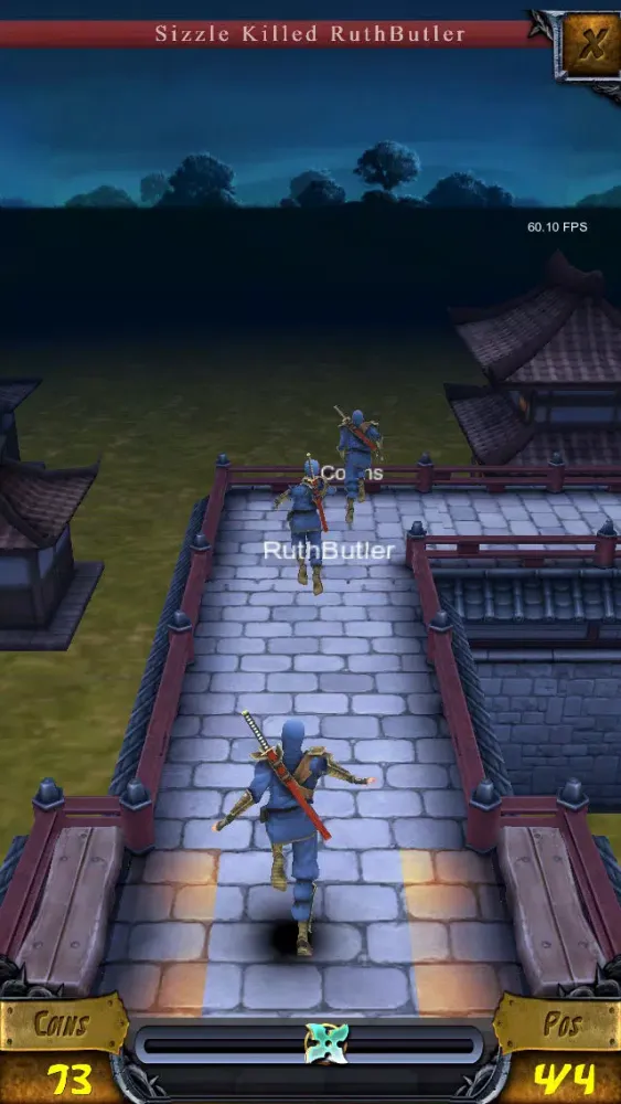 Ninja Run Multiplayer Race PRO - Mega Battle Runner for Kids (Real Online Rivals) Ekran Görüntüleri