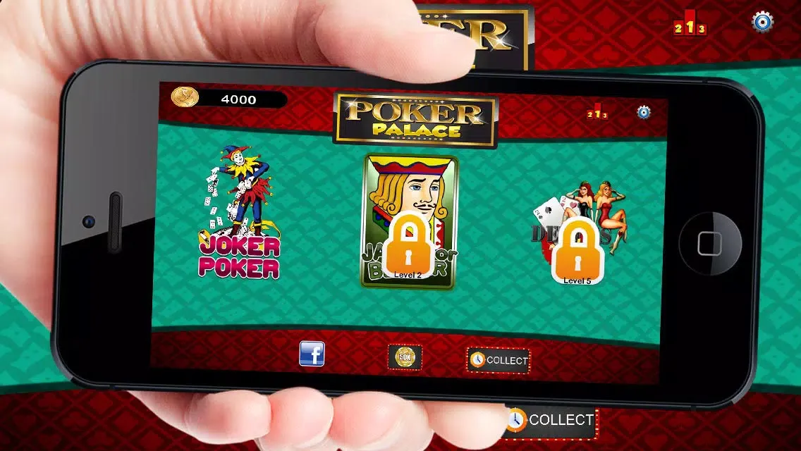 Captures d'écran de Online Video Poker Palace HD- Play Hard and Win the Ultimate Jackpot Prize