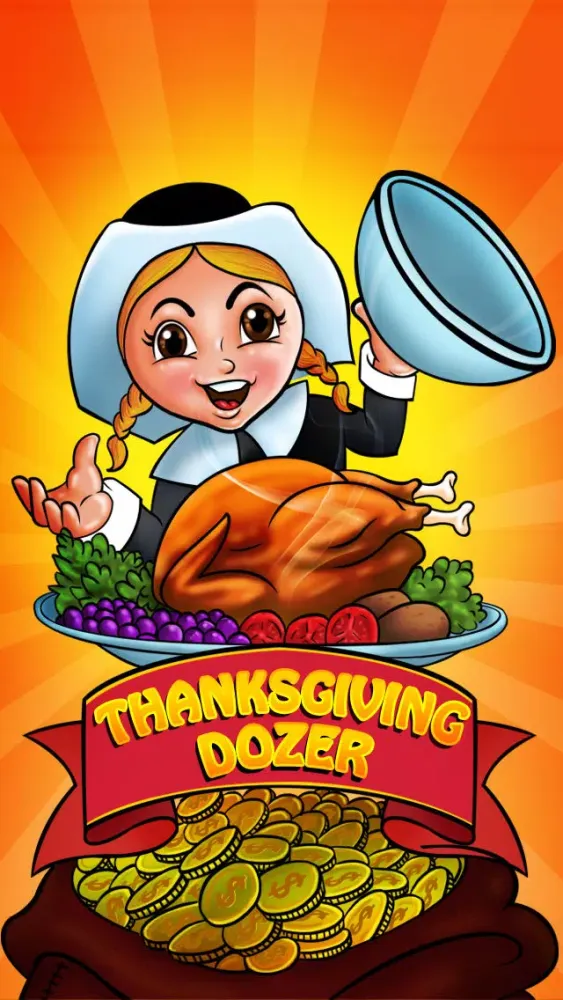Thanksgiving Dozer Story - Coin Dropping Fiesta for Boys and Girls (Best Free Coin Game) Screenshots