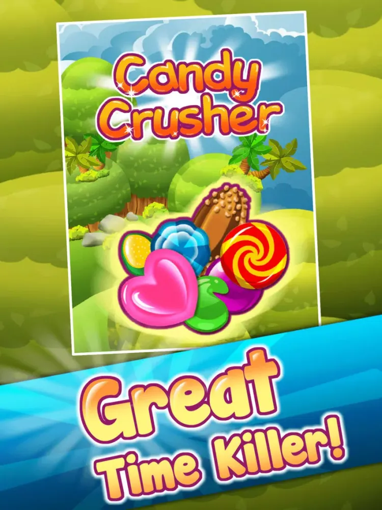 Candy Games Blitz Mania Free - Play Great Match 3 Game For Kids And Adults HD iPad 应用截图