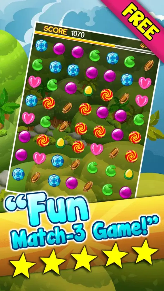 Candy Games Blitz Mania Free - Play Great Match 3 Game For Kids And Adults HD应用截图