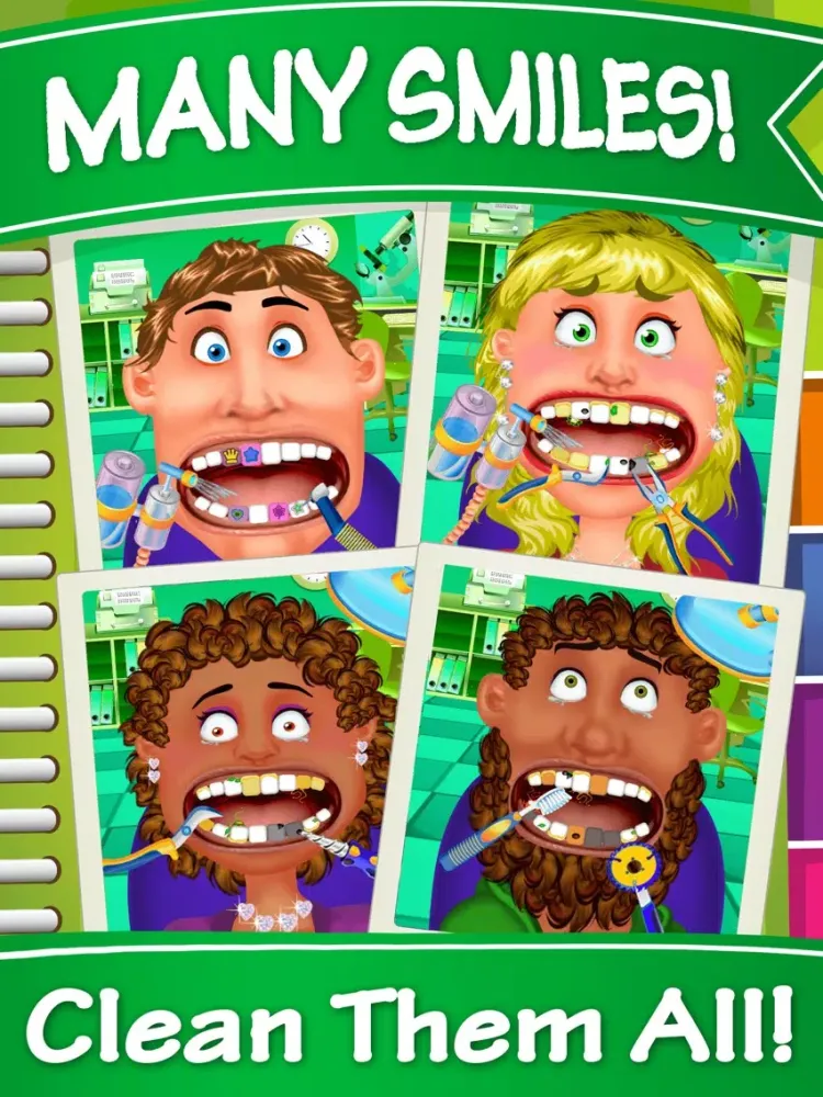 Dentist Office - Extreme Medical Surgery With A Little Tongue And Teeth Doctor iPad  Screenshots