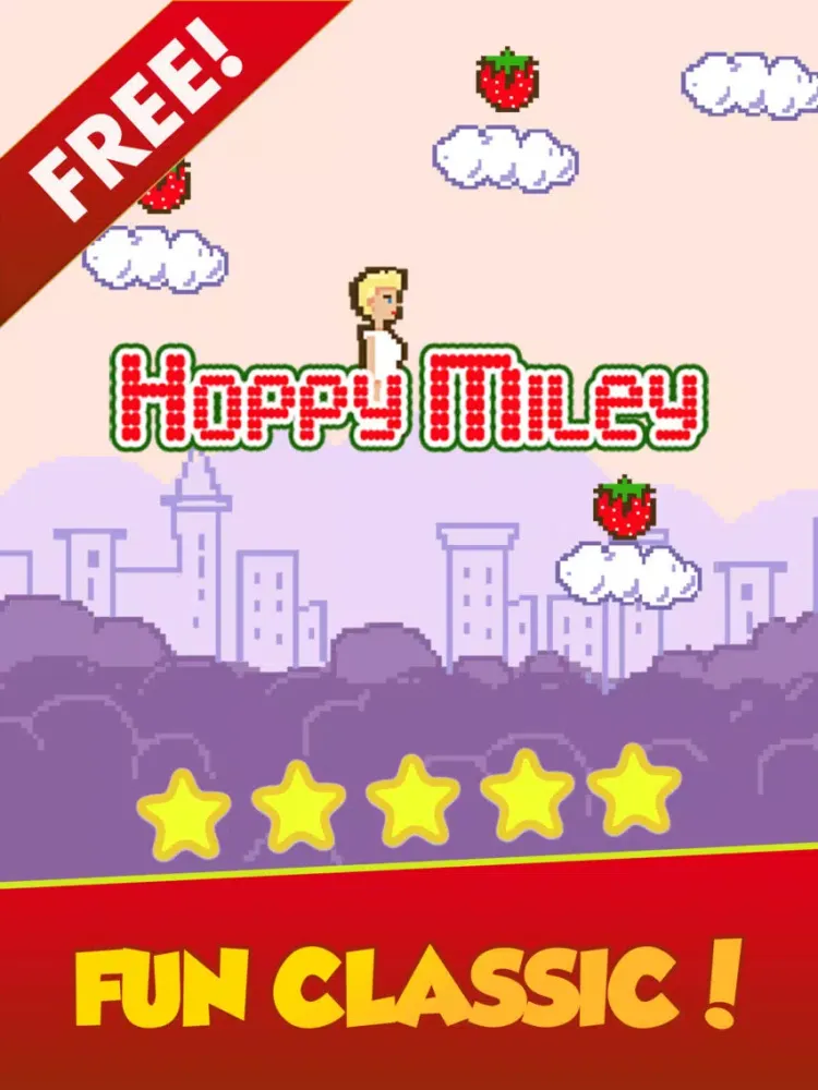 The End Of Hoppy Bird-ie - Flappy Smash Of Tiny Miley Edition iPad  스크린샷