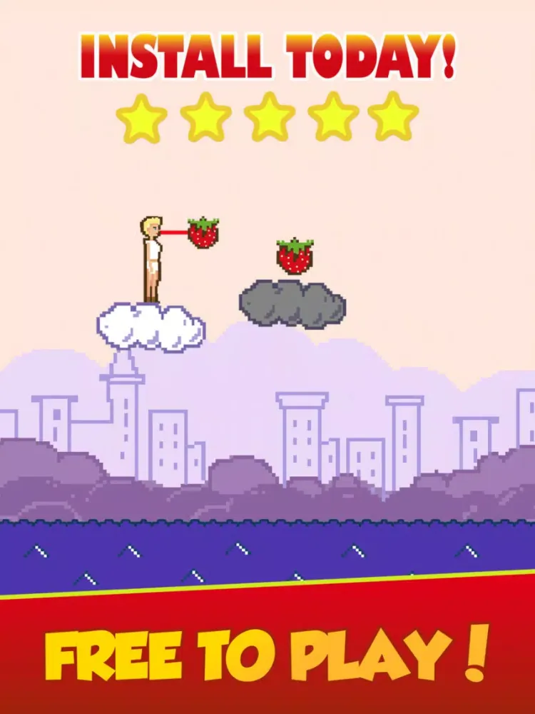 The End Of Hoppy Bird-ie - Flappy Smash Of Tiny Miley Edition iPad  스크린샷