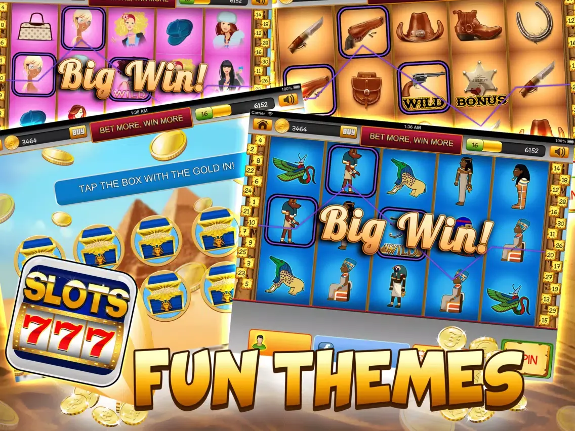 Скриншоты Slots-Machines Multiple Reels - Play Casino-Slots With Jackpot Game HD FREE iPad 
