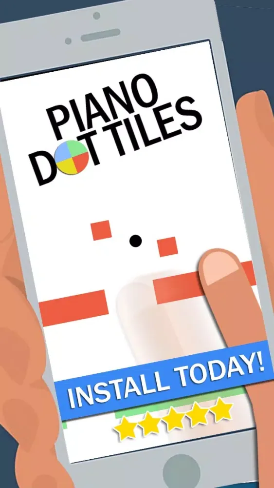 Piano Dot Tiles Screenshots