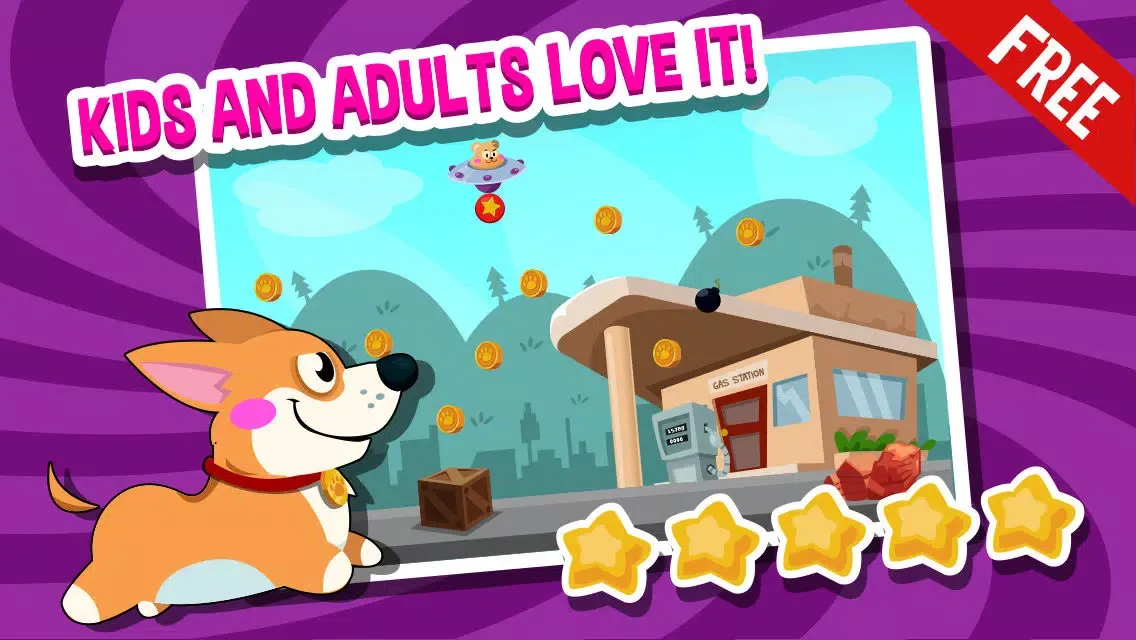 تصاویر Puppy Rescue - Cute Running And Jumping Dog Game For Kids FREE
