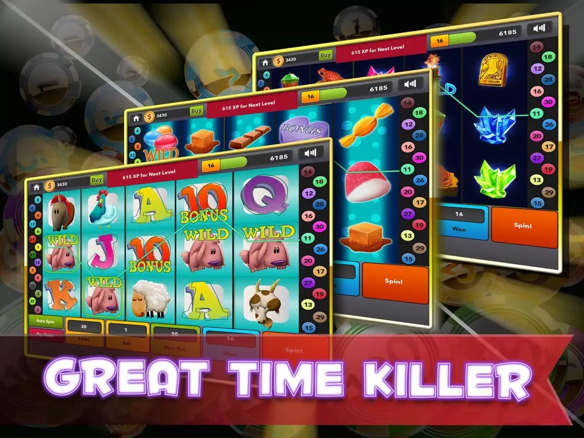 Tangkapan layar Online Slots Machines Casino - Unroll The Best Roulette And Unblock Black-Jack High Money iPad 