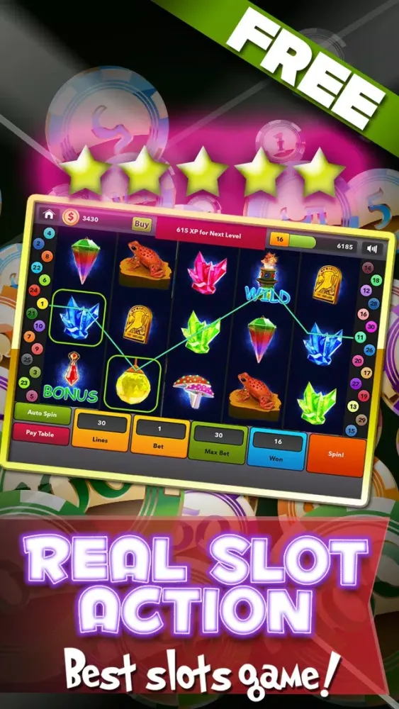 Tangkapan layar Online Slots Machines Casino - Unroll The Best Roulette And Unblock Black-Jack High Money