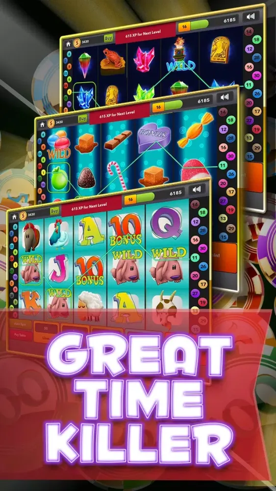 Tangkapan layar Online Slots Machines Casino - Unroll The Best Roulette And Unblock Black-Jack High Money
