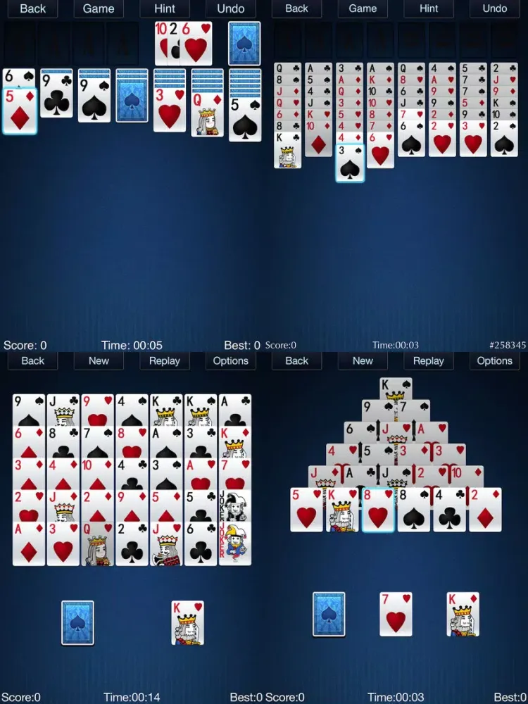 Solitaire All In One iPad 應用截圖