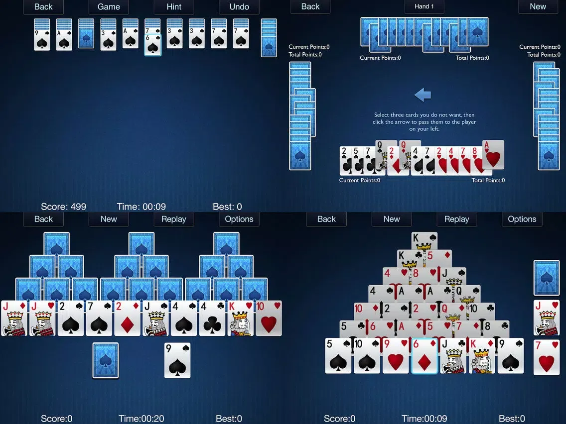 Solitaire All In One iPad 應用截圖