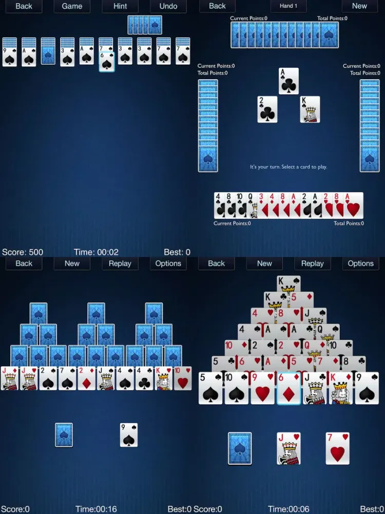Solitaire All In One iPad 應用截圖
