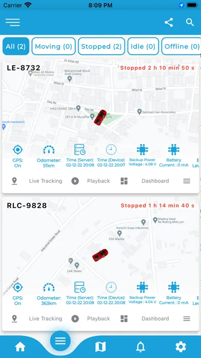 Alpha Track Secure Screenshots