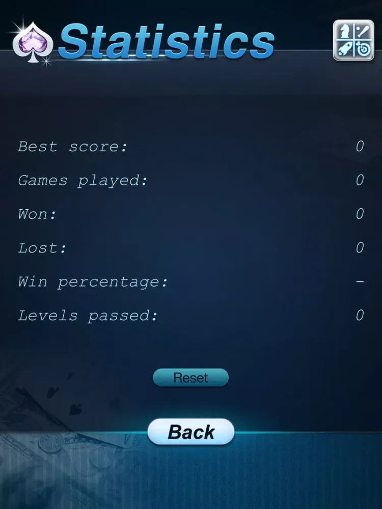 Screenshot di Palm FreeCell iPad 
