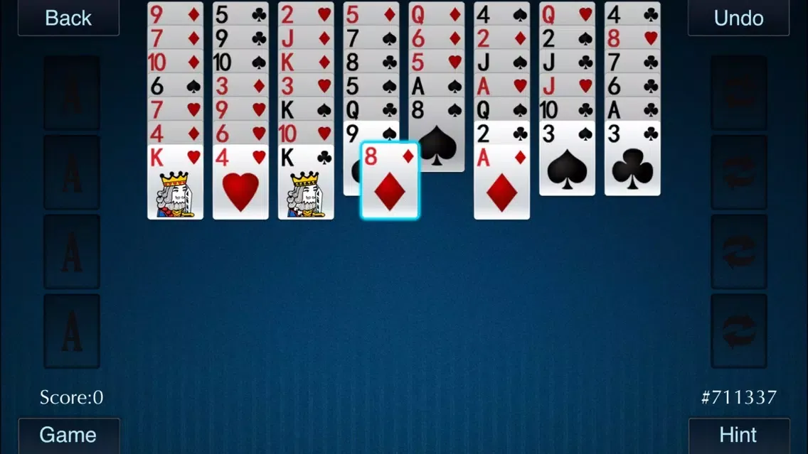 Screenshot di Palm FreeCell