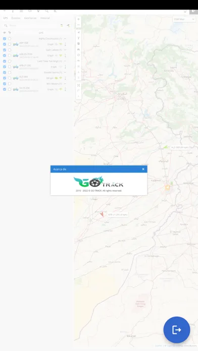 GoTrack Fleet Tracking स्क्रीनशॉट