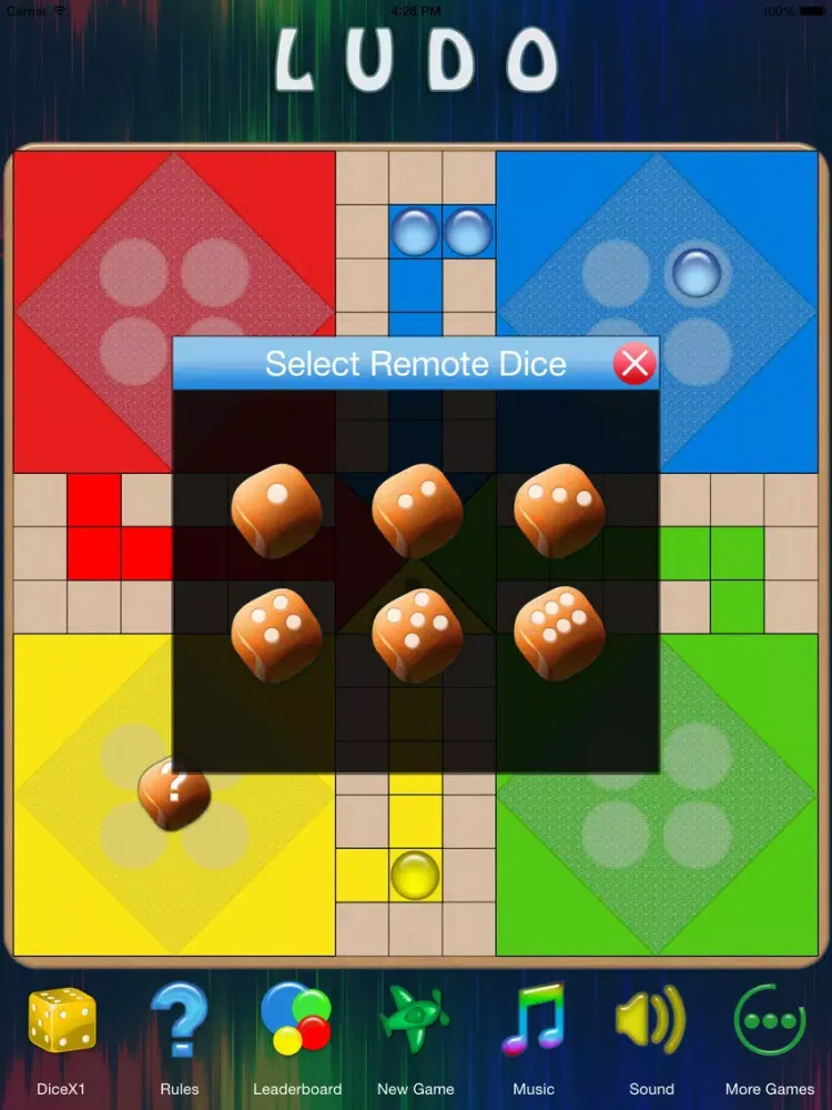 Ảnh chụp màn hình của Ludo & Pachisi iPad 