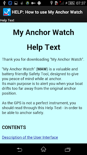 My Anchor Watch Screenshots8