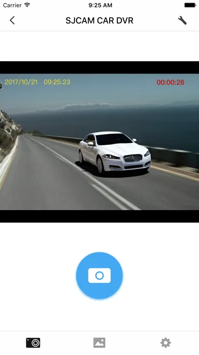Capturas de tela do SJCAM CAR
