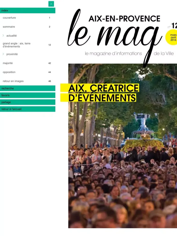 Ảnh chụp màn hình của Aix Le Kiosque iPad 