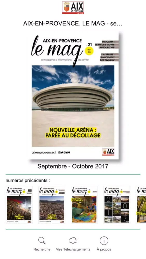 Ảnh chụp màn hình của Aix Le Kiosque