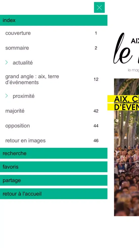 Ảnh chụp màn hình của Aix Le Kiosque