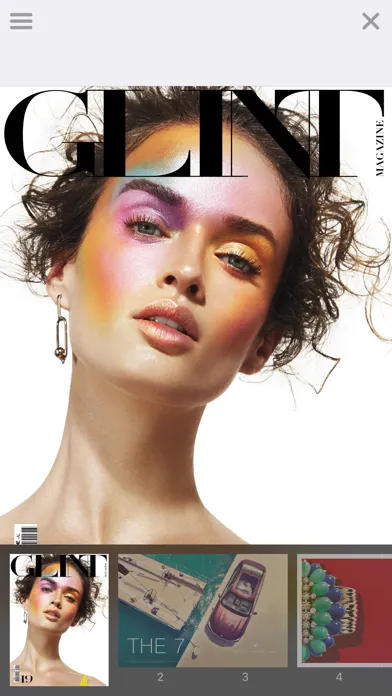 Скриншоты Glint Magazine