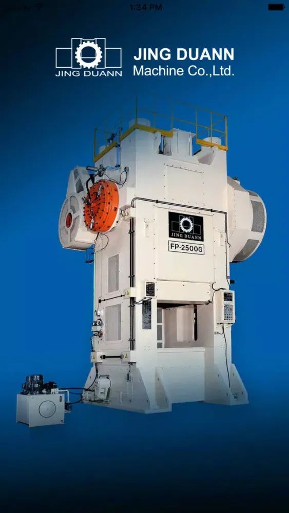 Zrzuty ekranu JING DUANN Machinery Industrial Co., Ltd.