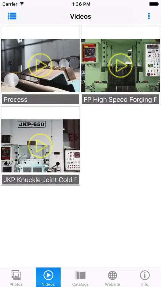 Zrzuty ekranu JING DUANN Machinery Industrial Co., Ltd.