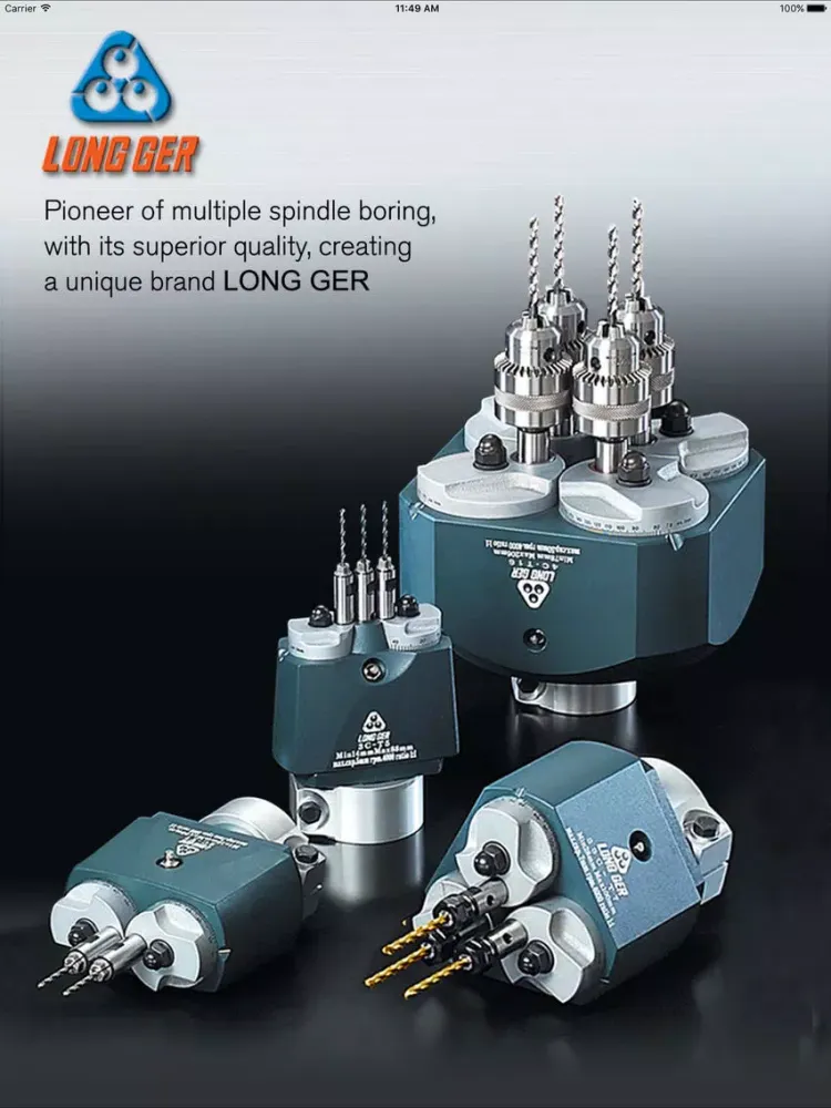 Tangkapan layar LONG GER INDUSTRY CO., LTD. iPad 