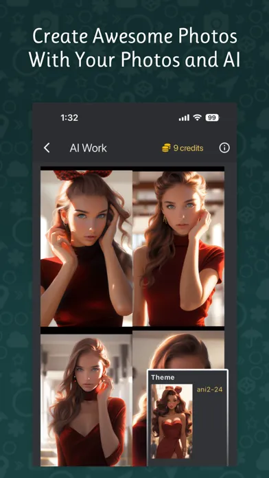 Capturas de pantalla de Saja - AI Image Generator