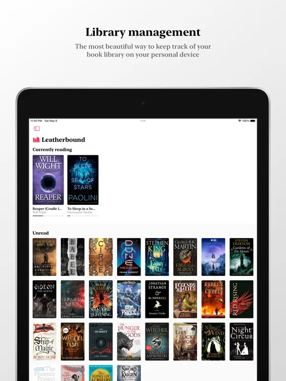 تصاویر Leatherbound iPad 