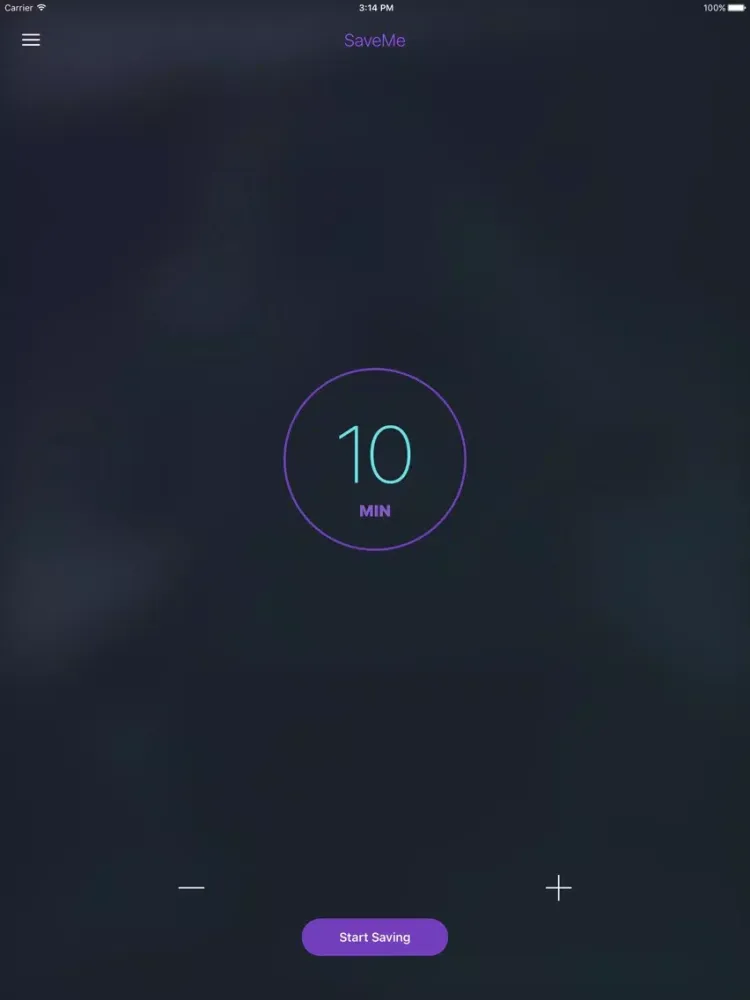 Скриншоты SaveMe iPad 