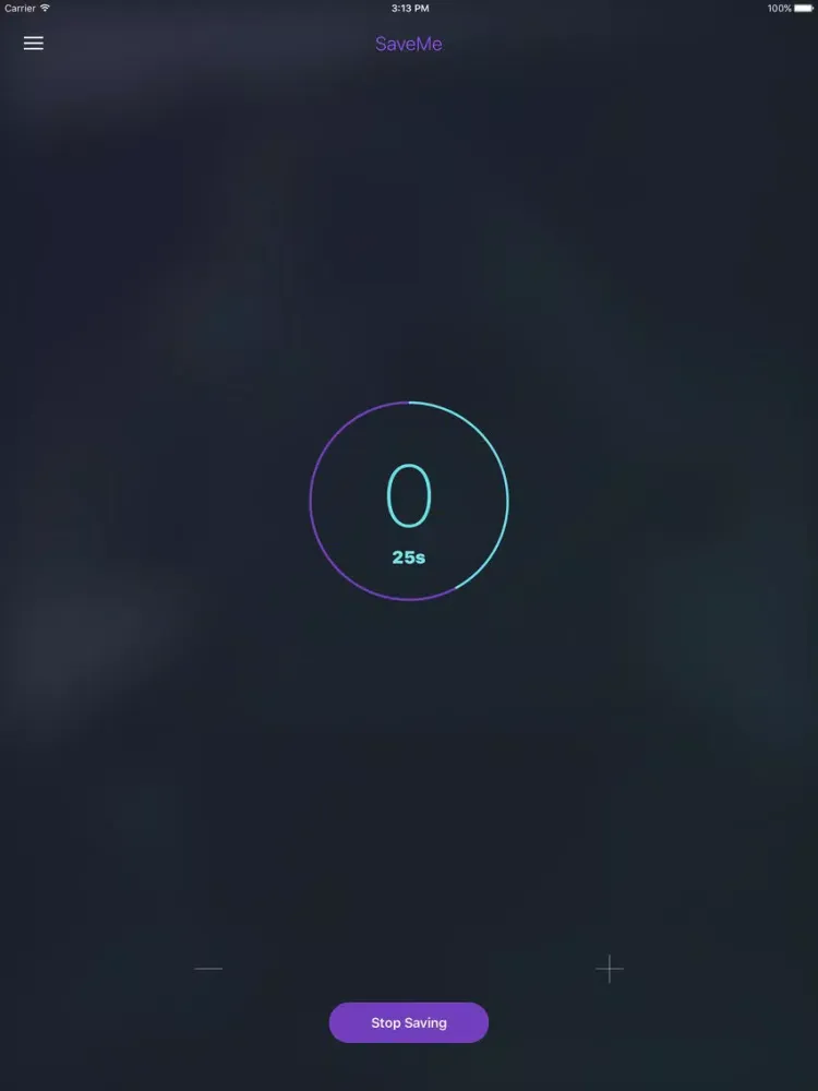 Скриншоты SaveMe iPad 